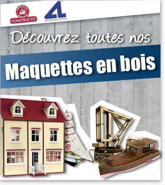 Maquettes en bois